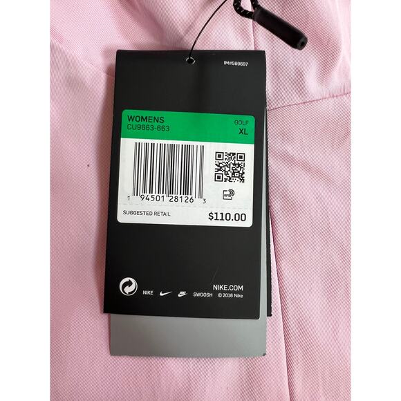 Nike Pink Foam Repel Anorak Golf Jacket CU9663-663 Women's XL - Picture 3 of 16